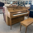 1992 Charles R Walter console piano in oak - Upright - Console Pianos
